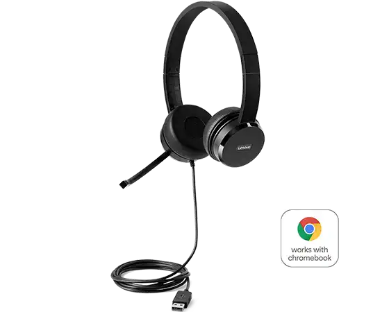 Lenovo 100 USB Stereo Headset